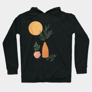 Cute Plant Illustration for Plant Lovers Hoodie